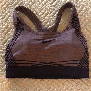 Nike sports bra with pads